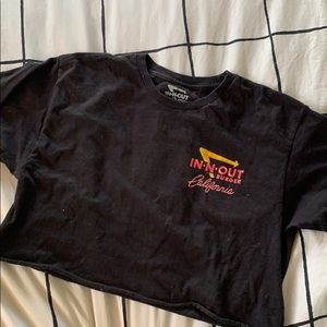 In-n-Out Burger Cropped tee
